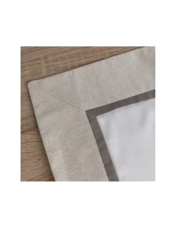 Portugal Natura 500 Fios - Fronhas 60x60 cm - 100% algodão cetim branco -  BIANCHERIA II
