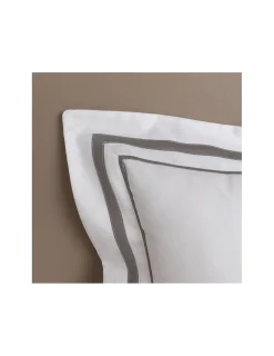 Portugal Natura 500 Fios - Fronhas 60x60 cm - 100% algodão cetim branco -  Linea Imperiale Clearance