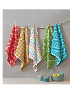 Portugal Natura 4 Panos de cozinha felpo 50x50 cm - Panos cozinha 100% algodão 440 gr.- SHAPES Lasa Home Best