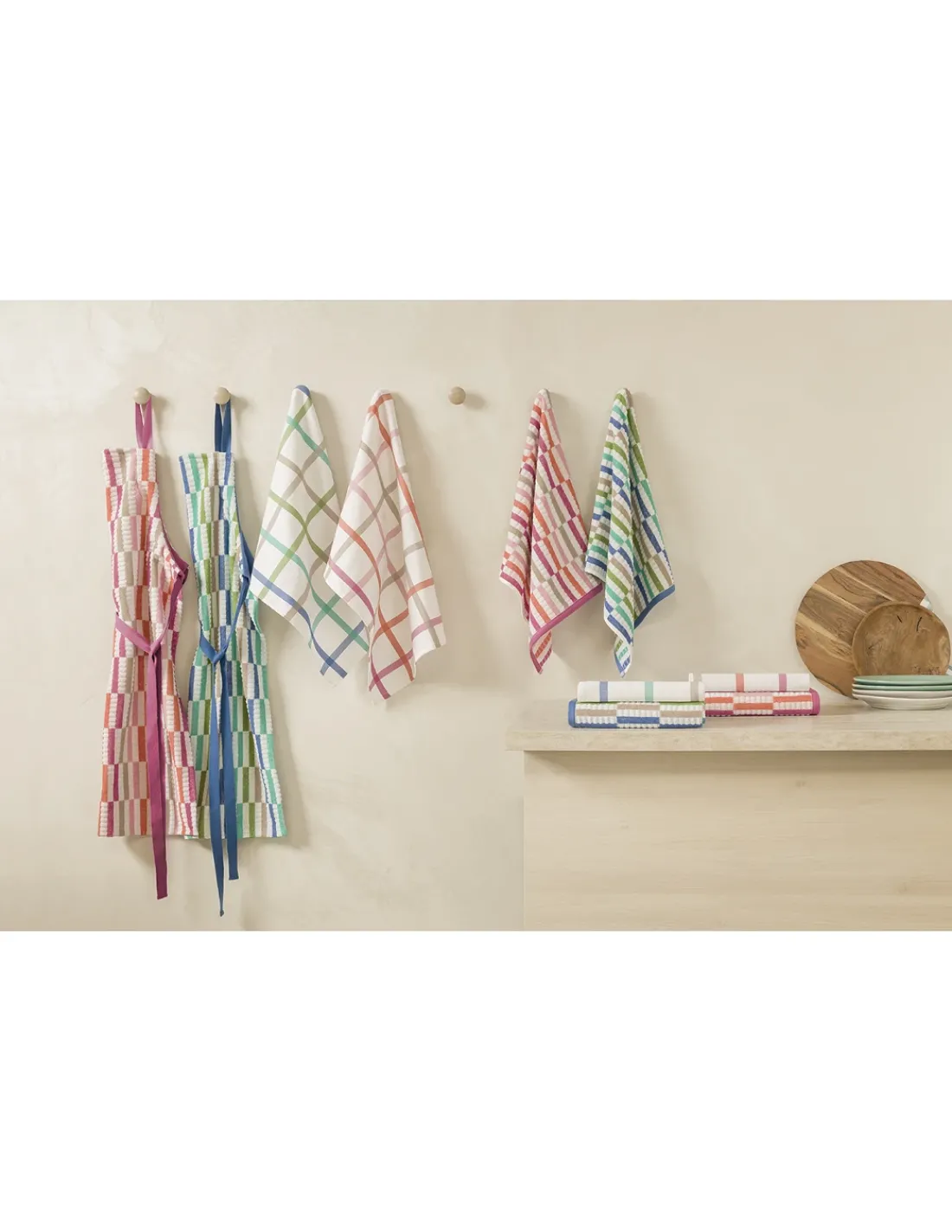 Portugal Natura 4 Panos de cozinha felpo 50x50 cm - Panos cozinha 100% algodão 440 gr.- BLOCK Lasa Home Sale