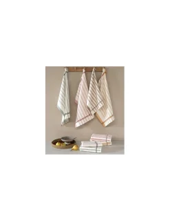 Portugal Natura 4 Panos de cozinha felpo 50x50 cm - Panos cozinha 100% algodão 440 gr.- Bliss Lasa Home Clearance