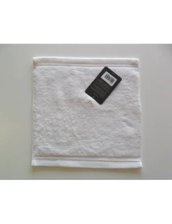 Portugal Natura 6 toalhas brancas algodão penteado para centros de beleza, spa - 30x30 cm Best