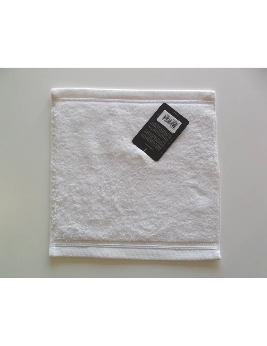 Portugal Natura 6 toalhas brancas algodão penteado para centros de beleza, spa - 30x30 cm Best