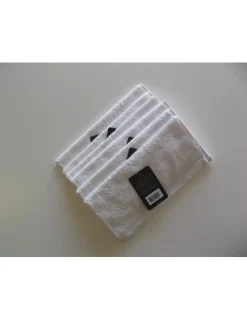 Portugal Natura 6 toalhas brancas algodão penteado para centros de beleza, spa - 30x30 cm Best