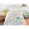 Portugal Natura Cama 90/100 cm - Jogo de lençóis 100% algodão orgânico - Ref. Teddy Gamanatura