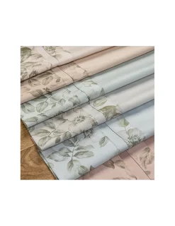 Portugal Natura Cama 150x200 - Jogo de lençóis algodão penteado cetim 300 fios Outlet