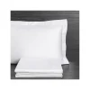 Portugal Natura Cama 90x200 cm - 600 Fios - Jogo de lençóis 100% algodão cetim branco Clearance