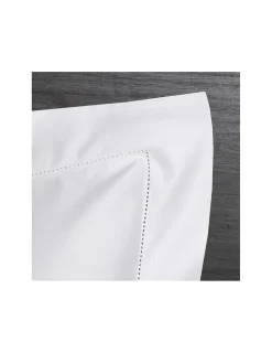 Portugal Natura Cama 90x200 cm - 600 Fios - Jogo de lençóis 100% algodão cetim branco Clearance