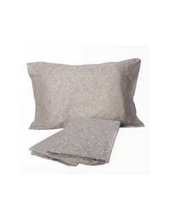 Portugal Natura Cama 200x200 cm - 400 Fios - Lençóis 100% algodão cetim - Ponto aberto - Desenho Jacquard New