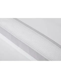 Portugal Natura Cama 160x200 cm - 400 fios Jogo de lençóis 100% algodão penteado percal branco Best