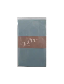Portugal Natura CAMA 180x200 cm - AZUL - lençóis de baixo ajustável 100% algodão percal 200 fios