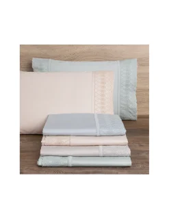 Portugal Natura Cama 150x200 cm - Jogo de lençóis 100% algodón cetim 300 fios Sale