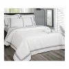 Portugal Natura Cama 160x200 cm - Percal 400 Fios - Jogos de lençóis cor branco - Premium Duplo Outlet