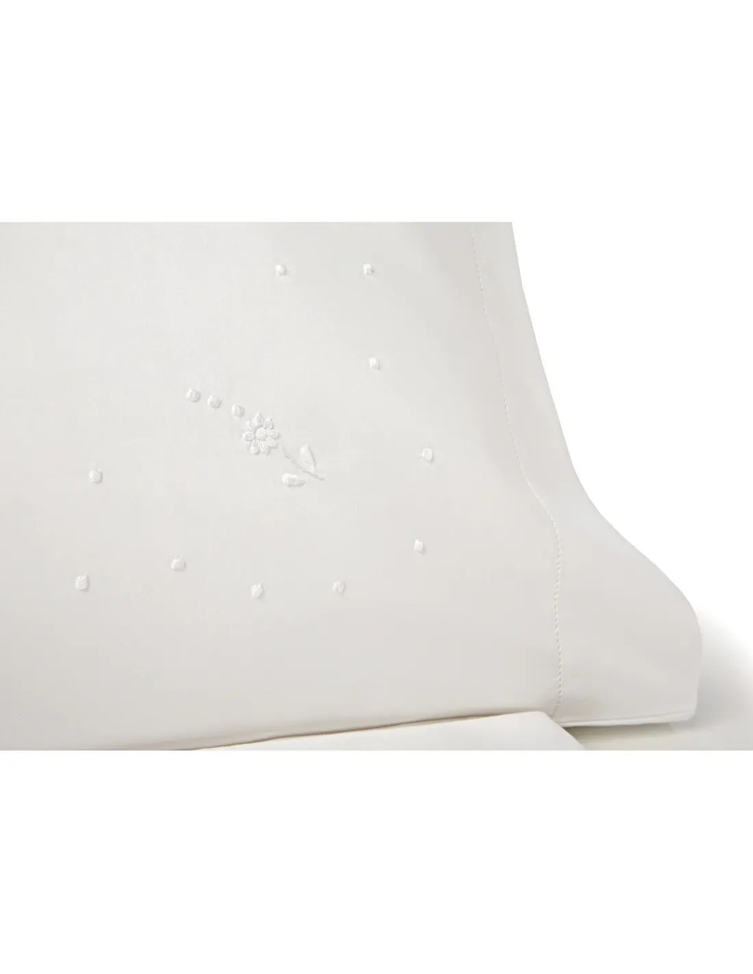 Portugal Natura Cama 200x200 cm -Jogo de lençóis bordados da lixa - 100% algodão percal 200 fios New