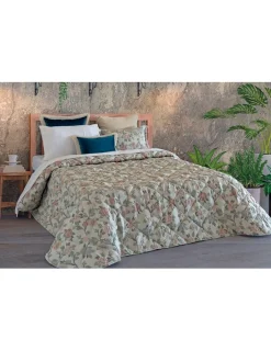 Portugal Natura COLCHA PETRA COR AZUL DESENHO JACQUARD Best