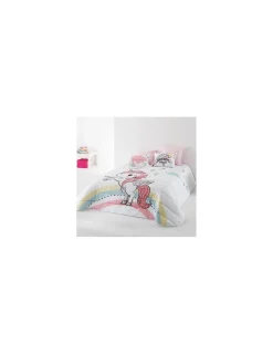Portugal Natura Edredom infantil unicornio - Edredom infantil rosa com almofadas Best