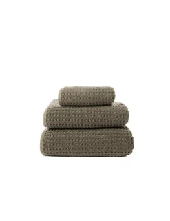 Portugal Natura Jogo de 3 toalhas taupe 100% algodão 600 gr./m2 Sale