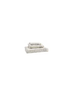 Portugal Natura Jogo toalhas de banho jacquard com franjas - 550 gr/m2 - 83% algodão / 13% linho Best