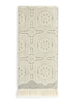 Portugal Natura Jogo toalhas de banho jacquard com franjas - 550 gr/m2 - 83% algodão  / 13% linho Best