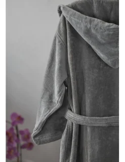 Portugal Natura L - XL -  10 Robes C/ capuz 100% algodão cor cinza C/ 430 GR./m2 laminado Clearance