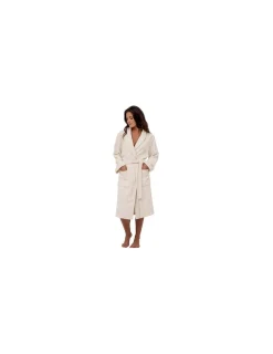 Portugal Natura L, XL, Roupão de banho TULA 100% algodão 360 gr./m2 Lasa Home Bege claro Outlet