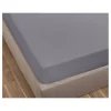 Portugal Natura lençol de baixo ajustável 150x200 + 25 cm - Lençol capa cama 150 - Lençol cinza algodão percal Sale