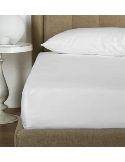 Portugal Natura lençol de baixo ajustável 150x200 + 30 cm - Lençol capa cama 150 - Lençol branco algodão percal Clearance