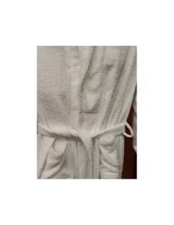 Portugal Natura M - L -  Robe C/ Gola 100% algodão cor branco C/ 460 GR./m2 - Hotelaria