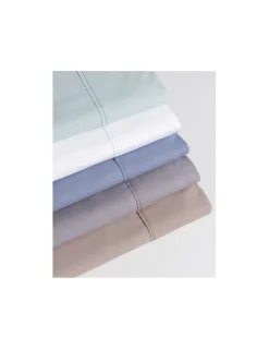 Portugal Natura MARBELLA 280x260 cm - Saco de edredão percal 200 fios - Azul