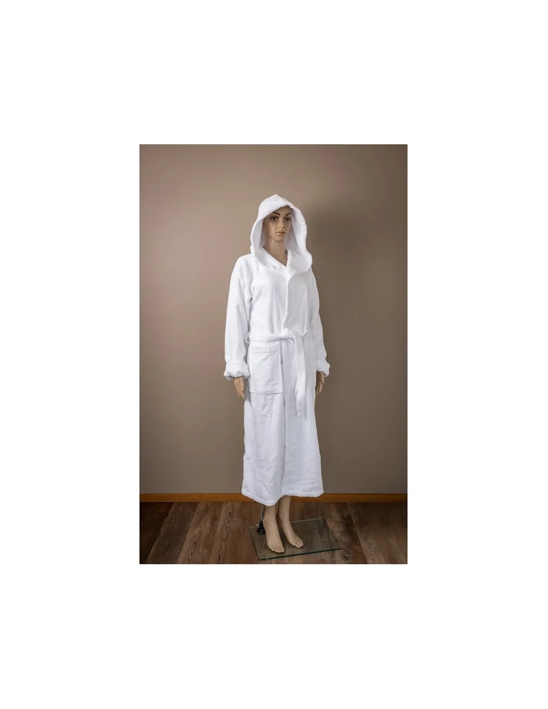 Portugal Natura Robe kimono C/ capuz 100% algodão penteado cor - Branco Hot