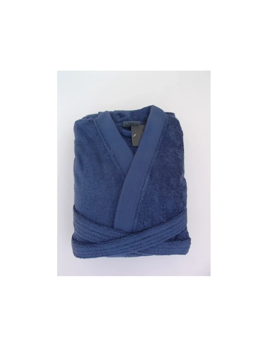 Portugal Natura Robe kimono de homem 100% algodão penteado em azul marinho