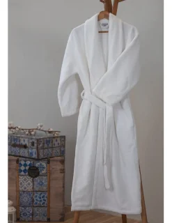 Portugal Natura S - M - L - XL -  10 Robes C/ gola 100% algodão cor branco C/ 430 GR./m2 laminado Sale