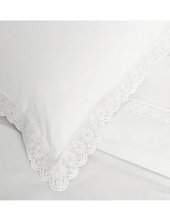 Portugal Natura Sacos para edredão - 100% algodão percal 200 fios Meio branco Outlet