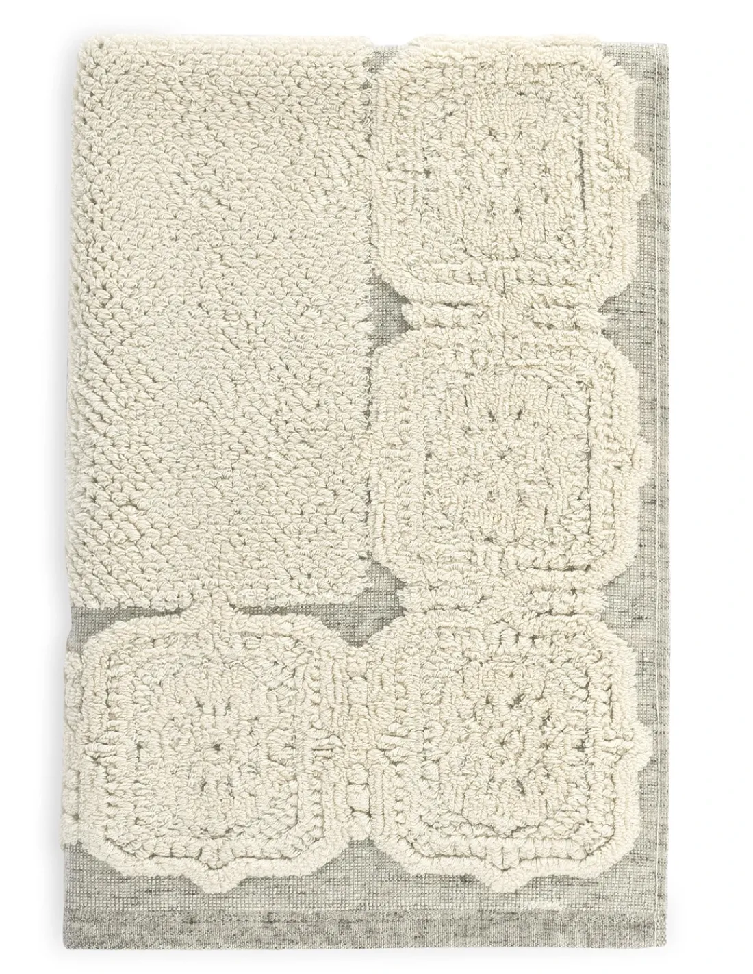 Portugal Natura Tapete de banho jacquard 50x70 cm com - 800 gr/m2 - cor linho Clearance