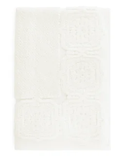 Portugal Natura Tapete de banho jacquard 50x70 cm com - 800 gr/m2 - 100% algodão cor marfim Sale
