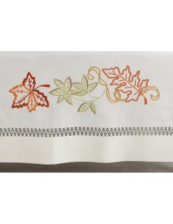 Portugal Natura Toalha de mesa de linho bordada a mão 180x350cm New