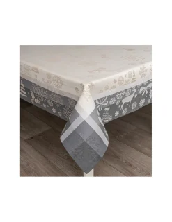 Portugal Natura Toalha de Mesa de 1x1 metro 100% algodão jacquard - Toalha para mesa 90x90 cm Online