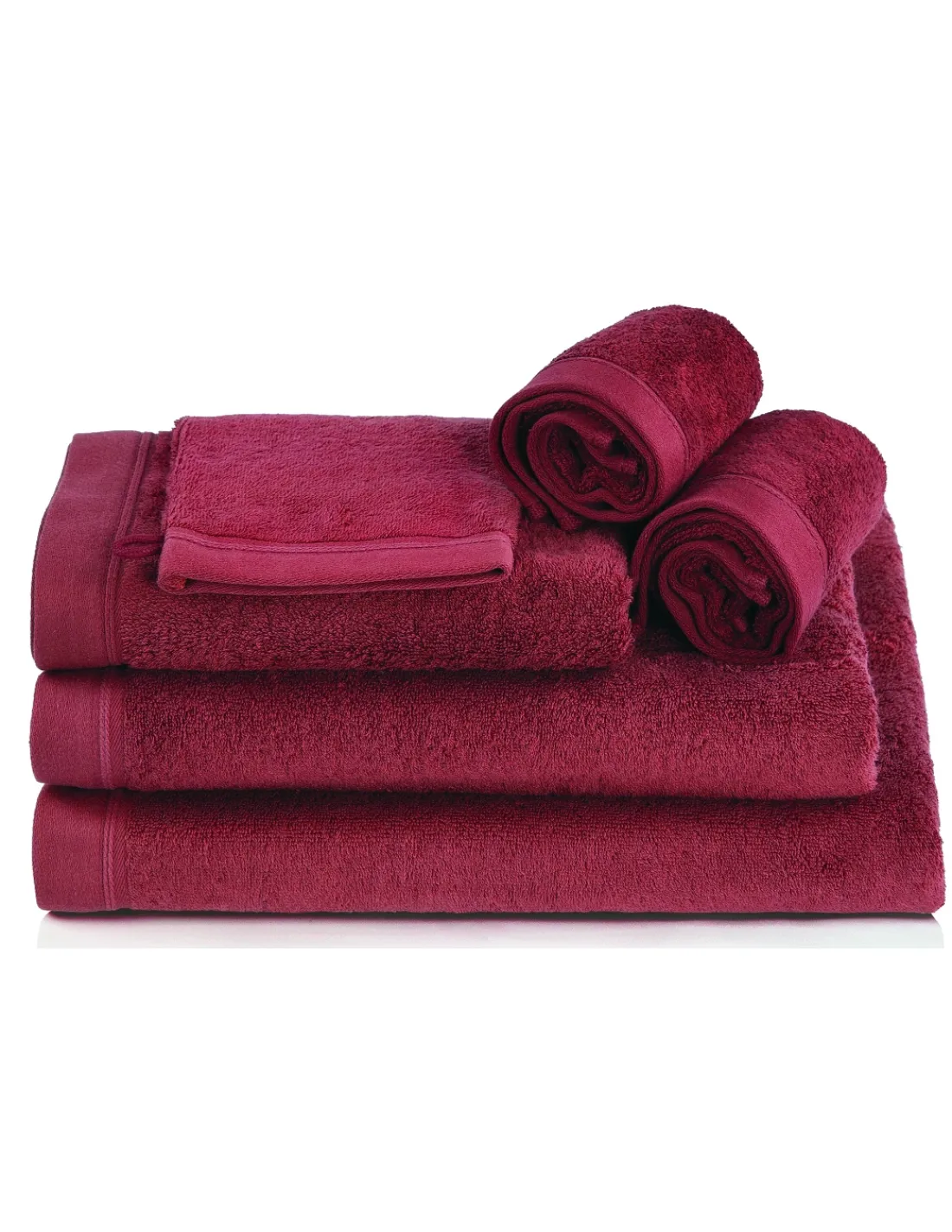 Portugal Natura Toalhas banho 100% algodão penteado 580 gr. cor bordeaux Online