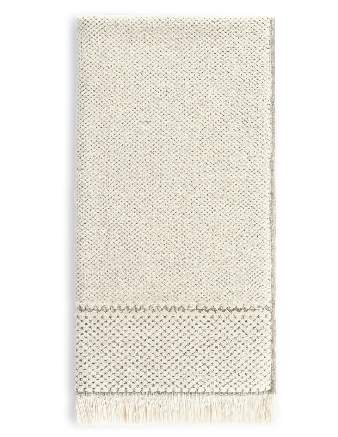 Portugal Natura Toalhas jacquard em veludo - 500 gr/m2 - 83% algodão / 17% linho Outlet