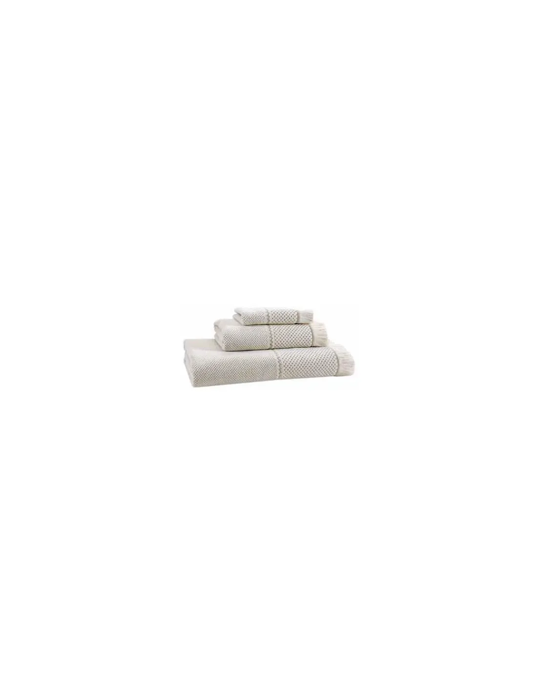 Portugal Natura Toalhas jacquard em veludo - 500 gr/m2 - 83% algodão / 17% linho Outlet