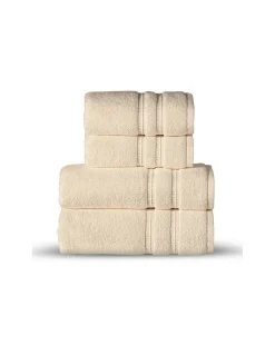 Portugal Natura 70x140 cm - 2 Toalhas 100% algodão C/ 550 gr./m2 - CONFORT marca Devilla Bege Outlet
