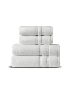 Portugal Natura 30X50 CM - 4 Toalhas 100% algodão C/ 550 gr./m2 - CONFORT marca Devilla Branco Discount