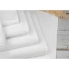 Portugal Natura 30x50 cm - 50 Toalhas Brancas 100% algodão fio torcido 450 gr. Hot