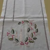 Portugal Natura 50x150 cm - Caminho de mesa 100% linho - Bordados da Lixa New