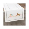 Portugal Natura 50x180 cm - Caminho de mesa linho - Bordados da Lixa New