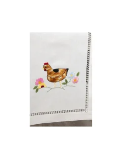 Portugal Natura 50x180 cm - Caminho de mesa linho - Bordados da Lixa New