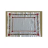 Portugal Natura 52x37 cm - Individuais de mesa 100% linho bordado a mão - bordados da lixa New
