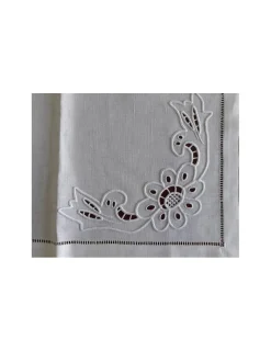 Portugal Natura 52x37 cm - Individuais de mesa 100% linho bordado a mão - bordados da lixa Clearance