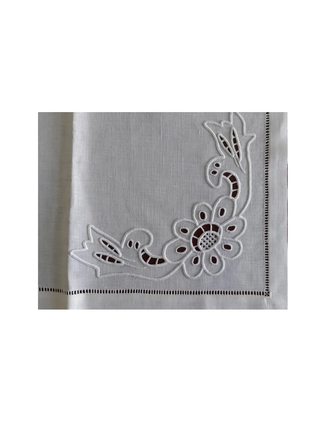 Portugal Natura 52x37 cm - Individuais de mesa 100% linho bordado a mão - bordados da lixa Clearance