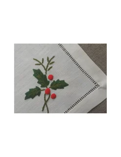 Portugal Natura 52x37 cm - Individuais de mesa 100% linho bordado a mão - bordados da lixa Clearance